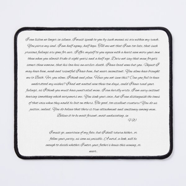 Item preview, Captain Wentworth’s Letter designed and sold by RoseDesigns05.