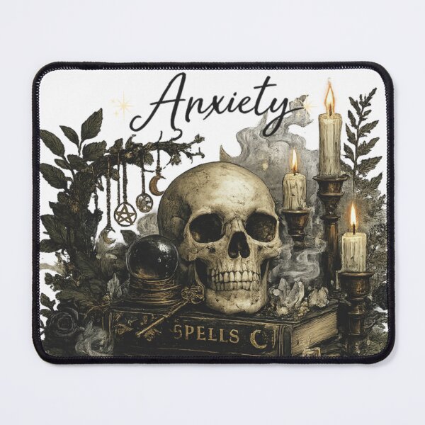 Item preview, Skull Dark Academia Spell Book Pagan designed and sold by Lumennyxart.