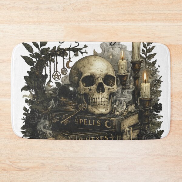 Item preview, Skull Dark Academia Spell Book Pagan designed and sold by Lumennyxart.