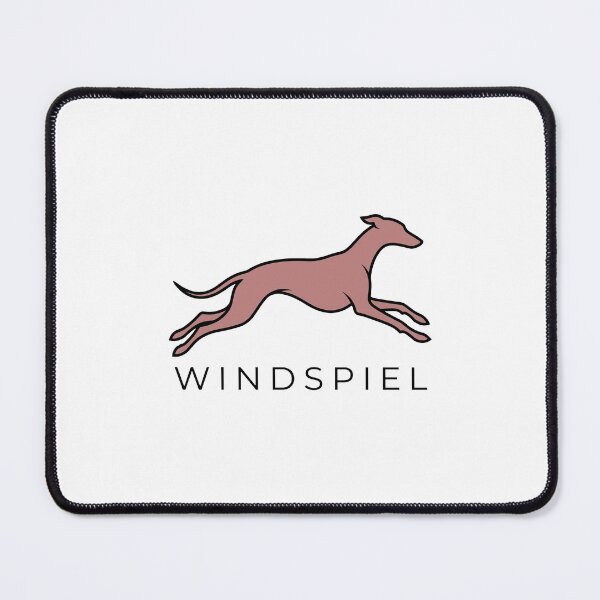Item preview, Italienisches Windspiel Minimalist Greyhound Silhouette designed and sold by DuckOddity.
