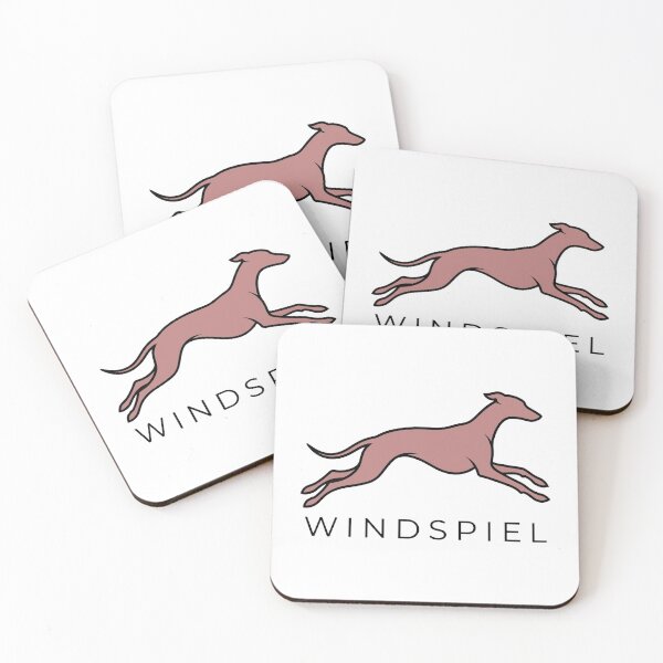 Item preview, Italienisches Windspiel Minimalist Greyhound Silhouette designed and sold by DuckOddity.
