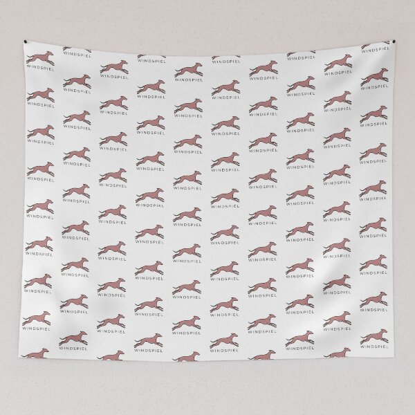 Item preview, Italienisches Windspiel Minimalist Greyhound Silhouette designed and sold by DuckOddity.