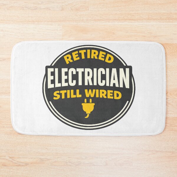 Item preview, Retired Electrician Still Wired Funny Sparky Retirement Gift Shirt designed and sold by The Daily Goods.