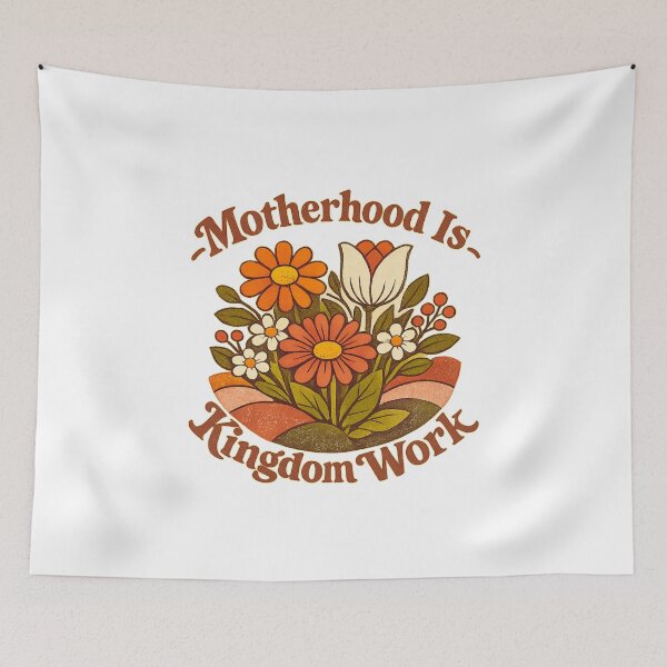 Item preview, Motherhood Is Kingdom Work designed and sold by LuveraxArt.