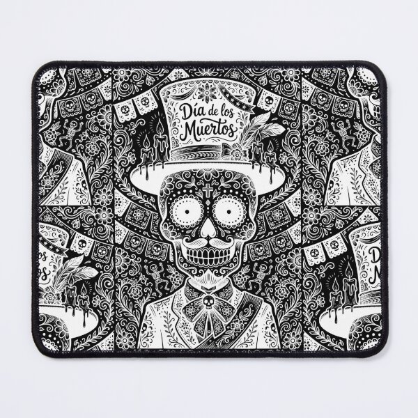 Item preview, Dia de los Muertos Elegant Sugar Skull Gentleman - White designed and sold by Skulls & Calaveras.