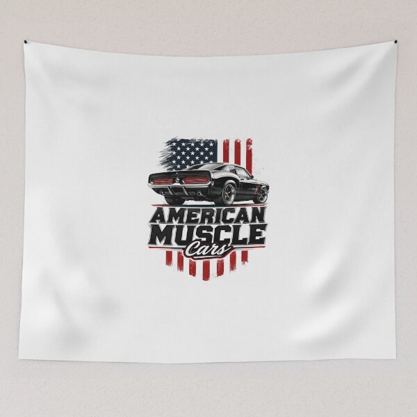 Item preview, American Muscle Cars – Ultra Modern Retro Performance Car Design designed and sold by allin14fun.
