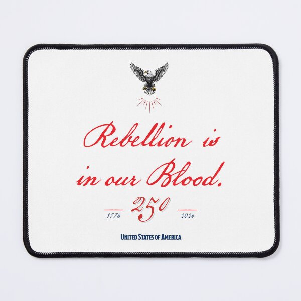 Item preview, Rebellion Is In Our Blood T-Shirt - America 250 Patriotic Tee | 1776 2026 Revolutionary Flag designed and sold by G - supply.
