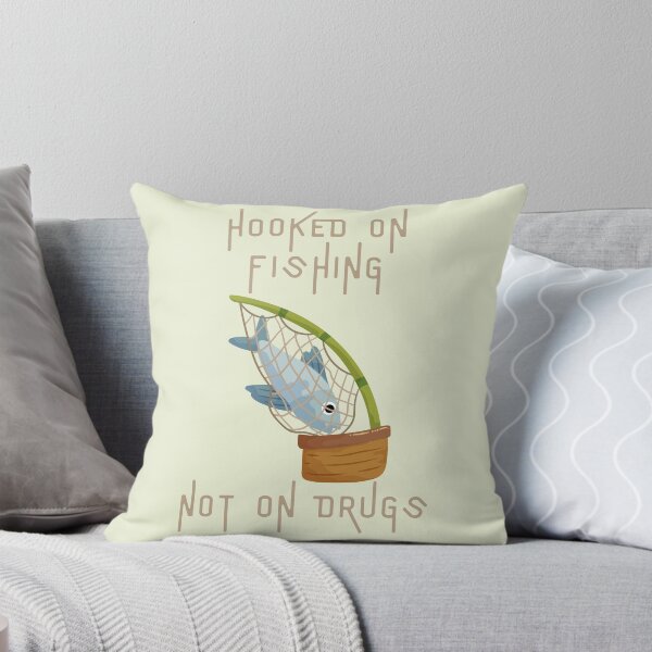 Item preview, Hooked On Fishing Not On Drugs Funny Fishing T-Shirt designed and sold by WearFine.
