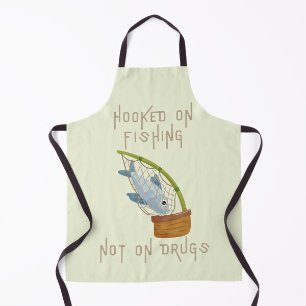 Item preview, Hooked On Fishing Not On Drugs Funny Fishing T-Shirt designed and sold by WearFine.
