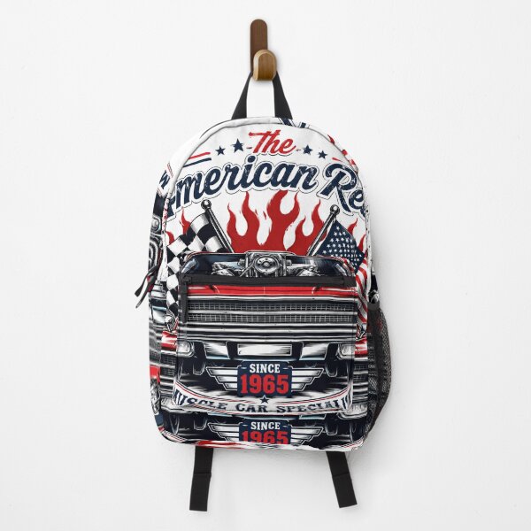 Item preview, The American Rebel Muscle Car – Vintage Hot Rod Racing Design designed and sold by allin14fun.