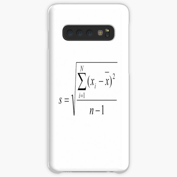 Sample Standard Deviation #Sample #Standard #Deviation #SampleStandardDeviation #StandardDeviation #Statistics #Mathematics #analysis #interpretation #presentation #data #scientific #industrial Samsung Galaxy Snap Case