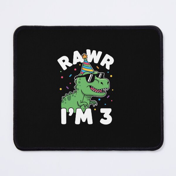 Item preview, Rawr I Am 3 Years Old T Rex Dinosaur designed and sold by PopStars1993.
