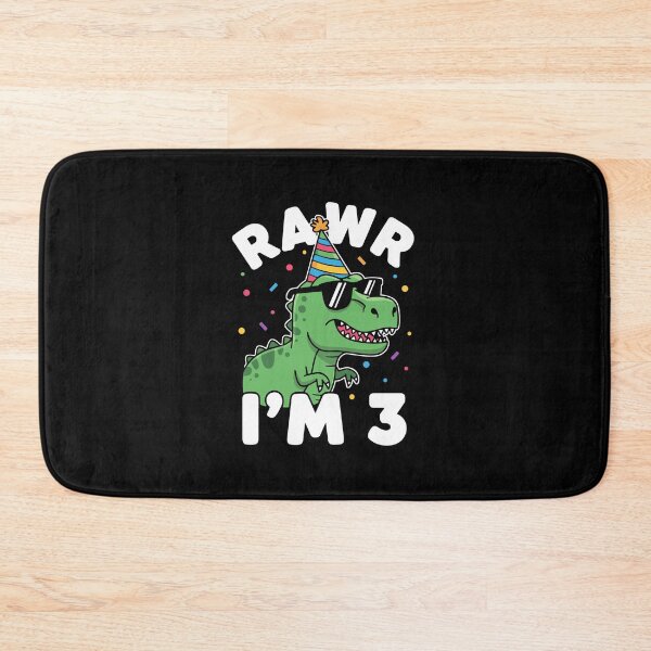 Item preview, Rawr I Am 3 Years Old T Rex Dinosaur designed and sold by PopStars1993.