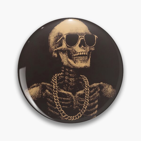 Aperçu de l'œuvre Gangster Skeleton créée et vendue par ClubVacay.