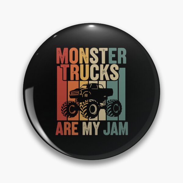 Item preview, Retro 80s Monster Trucks Are My Jam designed and sold by PopStars1993.