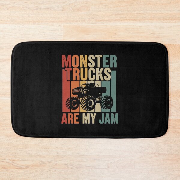Item preview, Retro 80s Monster Trucks Are My Jam designed and sold by PopStars1993.