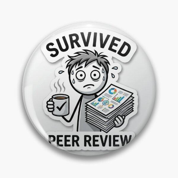 Item preview, Survived peer review designed and sold by PunnettSquare.