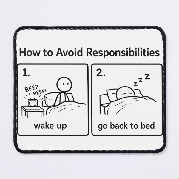 Item preview, How To Avoid Responsibilities designed and sold by VoiceOfTheHeart.