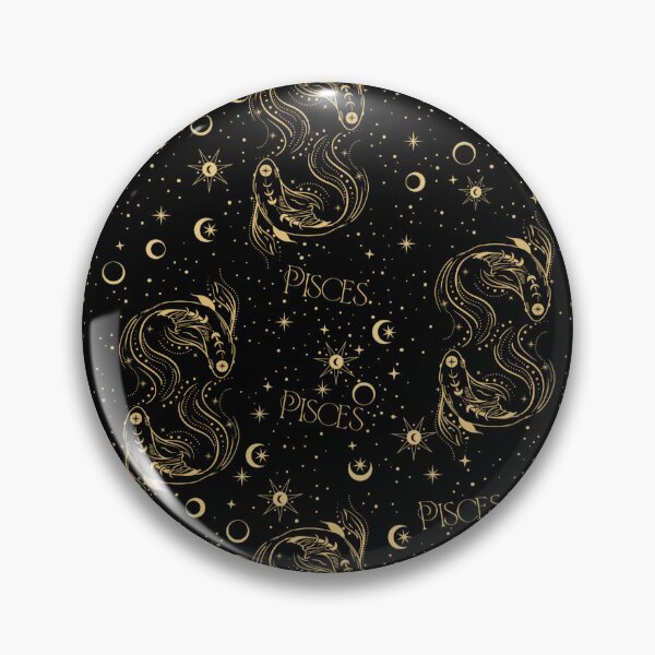 Item preview, Pisces Celestial Zodiac Pattern designed and sold by bluesdesigns.