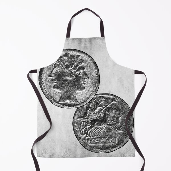 Item preview, Ancient Roman Didrachm Silver Coin 225 BC ROMA designed and sold by Ghoul Enterprises.