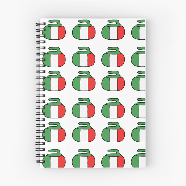Item preview, Curling rocks with Italian flag designed and sold by Em-Arn.