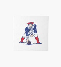NE Patriots- Retro Art Board