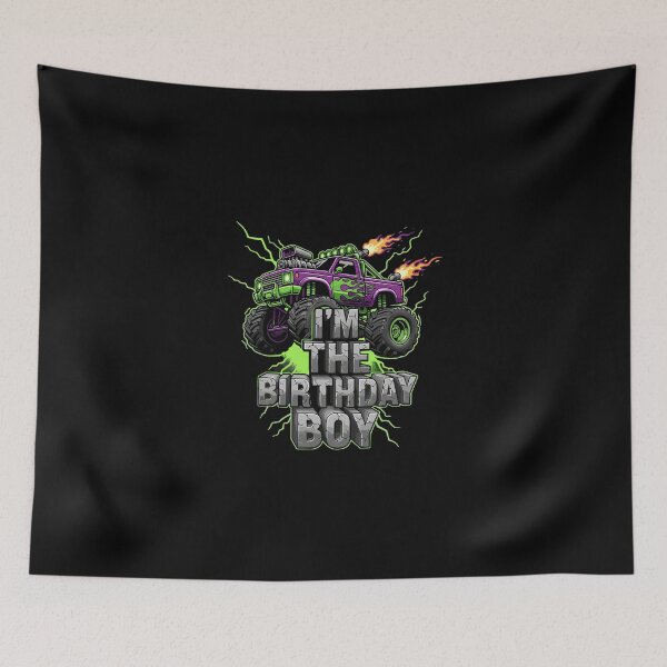 Item preview, Im The Birthday Monster Truck Group Family Matching Party Green designed and sold by PopStars1993.