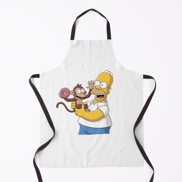 Item preview, Homer with Monkey and Donut designed and sold by DohLab.