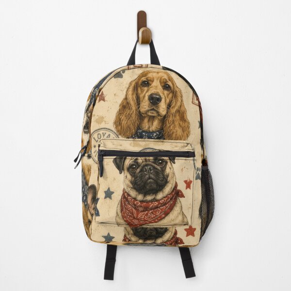Item preview, Vintage Dogs Bandanas Retro Pattern Artwork designed and sold by ArtComixHaven.