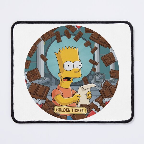 Item preview, Bart Golden Ticket Chocolate Factory designed and sold by DohLab.