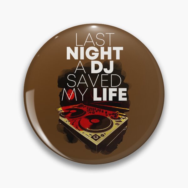 Item preview, LAST NIGHT A DJ SAVED MY LIFE 3.0 designed and sold by alegnacreates.