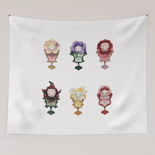Item preview, SKULLPANDA Petals in Four Acts Series Fridge Magnet - Popmart designed and sold by penny555.