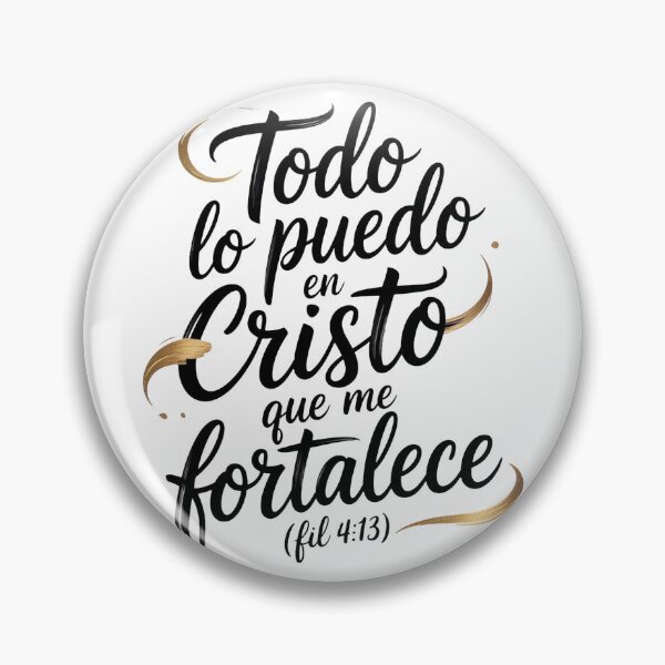 Item preview, I Can All Things In Christ - Spanish Christian T-Shirt | Philippians 4:13 Calligraphy Faith Gift designed and sold by EvolusionPro.