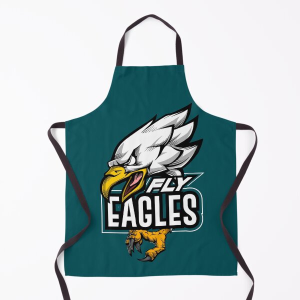 Item preview, Fly Eagles - Midnight Green and Silver Mascot Illustration designed and sold by Canache.