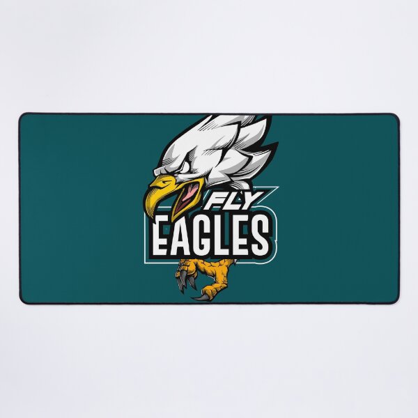 Item preview, Fly Eagles - Midnight Green and Silver Mascot Illustration designed and sold by Canache.