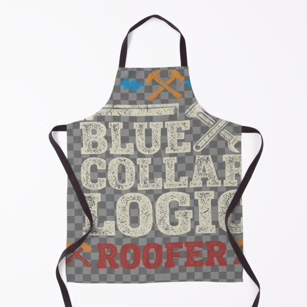 Item preview, Blue Collar Logic  (roofer) designed and sold by Sloganworksmerch.com.