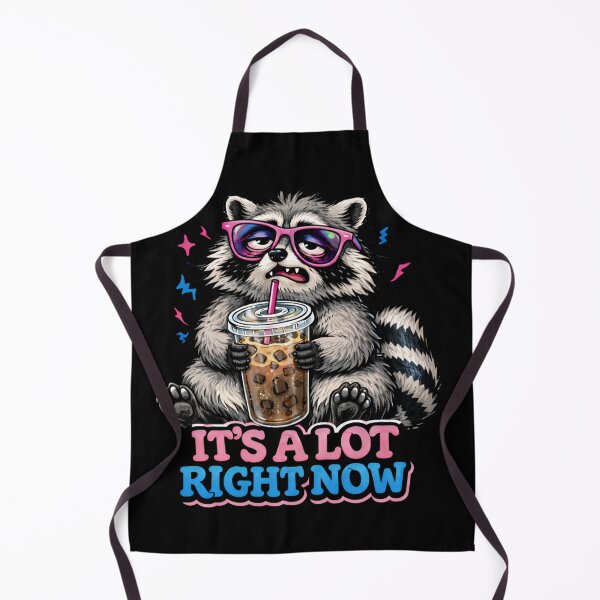 Item preview, Raccoon Iced Coffee It’s A Lot Right Now designed and sold by MyWellbeing26.