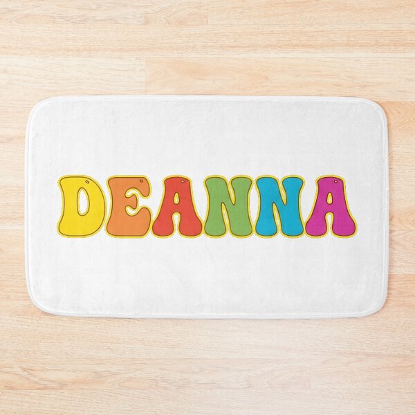 Item preview, ❤️ Deanna Personalized Name Wavy Retro Shirt, Coffee Mug, Sticker Gift designed and sold by HelixPedia.