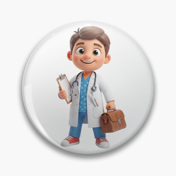 Item preview, Friendly 3D Doctor - Healthcare Hero Art designed and sold by drioArt.