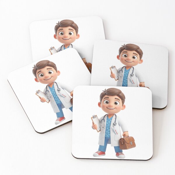 Item preview, Friendly 3D Doctor - Healthcare Hero Art designed and sold by drioArt.