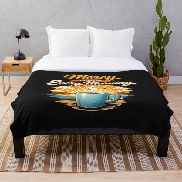 Item preview, Mercy Is New Every Morning Christian Coffee Sunrise designed and sold by Tsugraf Designs.