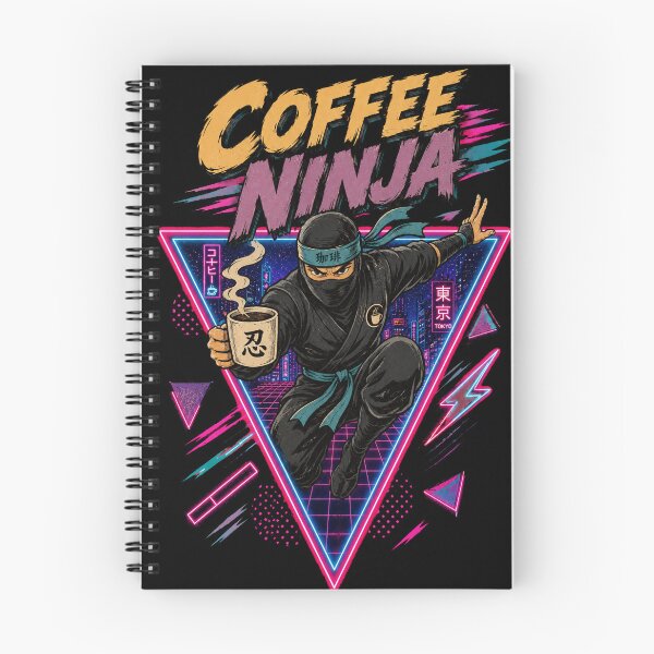 Artikelvorschau, Kaffee-Ninja entworfen und verkauft von Vintage Vibes by Paul Boyer.