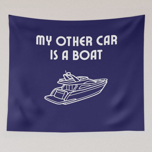 Item preview, My Other Car Is A Boat Funny Boating Fishing T-Shirt designed and sold by WearFine.