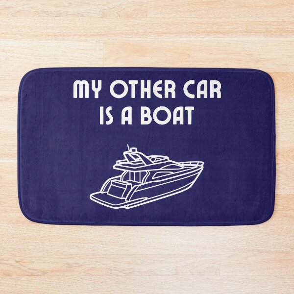 Artikelvorschau, Mein anderes Auto ist ein Boot – Lustiges T-Shirt zum Thema Bootfahren und Angeln entworfen und verkauft von WearFine.