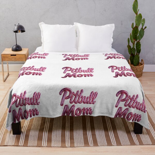 Item preview, Pitbull Mom Pink Metallic Balloon - 3D Chrome Glossy designed and sold by My Pitbull Place.