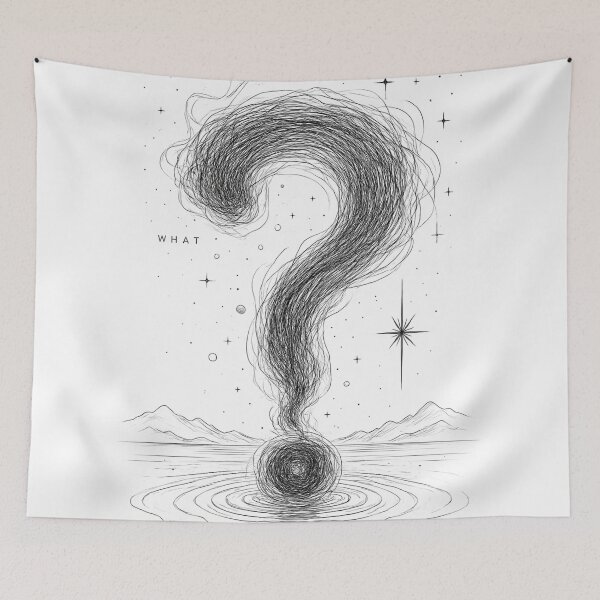 Item preview, The Biggest Question of Our Mind designed and sold by CozyMoonStudios.