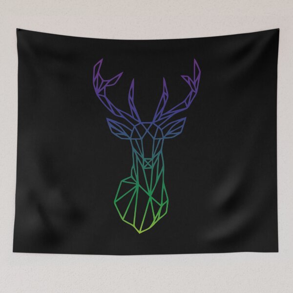 Item preview, Geometric deer designed and sold by OrquideaCR.