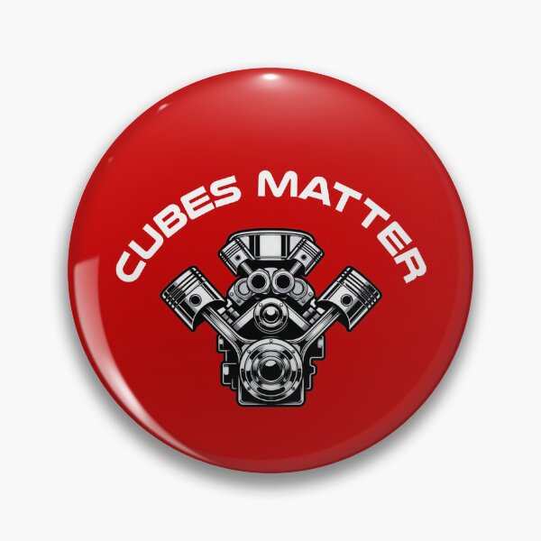 Item preview, CUBES MATTER, V8 ENGINES, CUBIC INCHES HORSEPOWER, BIG BLOCK ENGINE designed and sold by classic car craze.