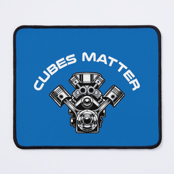 Item preview, CUBES MATTER, V8 ENGINES, CUBIC INCHES HORSEPOWER, BIG BLOCK ENGINE designed and sold by classic car craze.