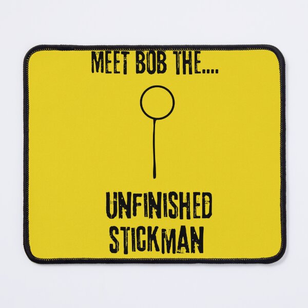 Item preview, Meet Bob the unfinished stickman designed and sold by LagoonandBeans.